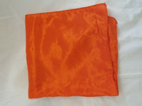 Sikh hindu kaur singh orange plain bandana head wrap gear wedding marriage rumal