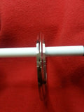 Stupéfiant acier inoxydable épais 5 LIGNES Sikh Singh Khalsa Kara Kada bracelet