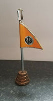 Sikh punjabi chardi kala nishan sahib khanda khalsa flag desktop stand singh