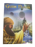 Singh kaur khalsa guru nanak the first sikh guru set of 5 comic books in english