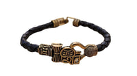 Shiv trishul bracelet kara hindu good luck kada evil eye protection  bangle cc16