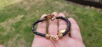 Shiv trishul bracelet kara hindu good luck kada evil eye protection  bangle cc16