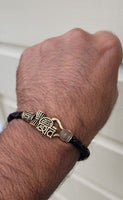 Shiv trishul bracelet kara hindu good luck kada evil eye protection  bangle cc16