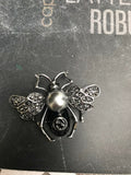 Honey Bee Brooch Vintage Look Celebrity Broach Gold Silver Plated Pin GG