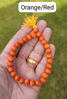 Wooden Yogic Beads Meditation Praying Beads Sikh Simrana Healing Bracelet CCC