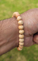 Wooden Yogic Beads Meditation Praying Beads Sikh Simrana Healing Bracelet CCC