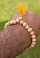 Wooden Yogic Beads Meditation Praying Beads Sikh Simrana Healing Bracelet CCC