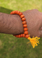 Wooden Yogic Beads Meditation Praying Beads Sikh Simrana Healing Bracelet CCC