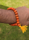 Wooden Yogic Beads Meditation Praying Beads Sikh Simrana Healing Bracelet CCC