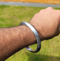 Sikh Sarbloh Kara Smooth Edge Kada Singh Bracelet Kaur Punjabi Khalsa Bangle EE8