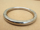Stainless Steel Kara Round Smooth Sikh Kakar Singh Kaur Bangle Punjabi Kada D11A