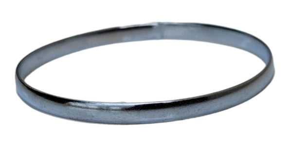 Iron Sikh Kara Chrome Plated Bangle – KHANDA Legends Singh Khalsa Kada Bracelet, Unisex