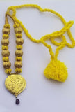 Punjabi kaintha folk cultural bhangra gidha pendant cultural patiala necklace nj