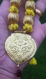 Punjabi kaintha folk cultural bhangra gidha pendant cultural patiala necklace nj