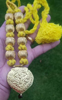 Punjabi kaintha folk cultural bhangra gidha pendant cultural patiala necklace nj