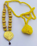 Punjabi kaintha folk cultural bhangra gidha pendant cultural patiala necklace nj