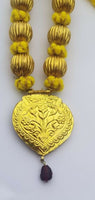 Punjabi kaintha folk cultural bhangra gidha pendant cultural patiala necklace nj