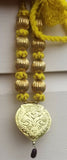 Punjabi kaintha folk cultural bhangra gidha pendant cultural patiala necklace nj