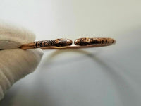 Sadhguru copper punjabi hindu sikh singh adjustable snake healing kara bangle G