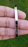 Stainless steel kara flat plain smooth sikh singh kaur punjabi stunning kada k9