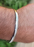 Sikh Kara Chrome Plated Kada Shri Anandpur Sahib Jin Hazoor Saab Singh Bangle K3