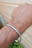 Sikh Kara Chrome Plated Kada Shri Anandpur Sahib Jin Hazoor Saab Singh Bangle K3