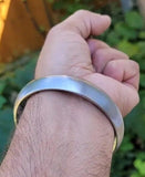 Sarbloh Kara Sikh Kada Pure Iron Smooth Singh Bangle Khalsa Karra Bracelet N6G Punjabi Unisex Gift