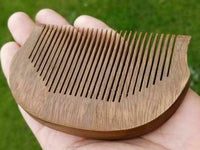Sikh kanga wooden comb khalsa singh premium quality curved anti-static kangi NN5