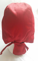 Sikh punjabi turban jean patka pathka khanda bandana head wrap red colour singh