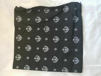 Sikh punjabi black khalsa khandas bandana head wrap gear rumal handkerchief gift