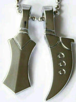 Sikh Punjabi Stainless Steel Khanda Kirpan Comb in ball chain singh khalsa QQ-G Pendant Locket Amulet Talisman Good Luck Charm Positive Vibe
