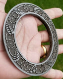 Sarbloh Chakri Kara Vintage Floral Kada Singh Kaur Khalsa Bangle Sikh Bracelet M16