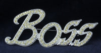 Celebrity Big Boss Brooch Design Vintage Look King Broach Gold Silver Plated Pin