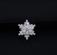 Star broach celebrity designer brooch vintage look gold plated love new pin gg55