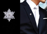 Star broach celebrity designer brooch vintage look gold plated love new pin gg55