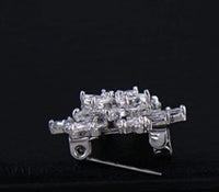 Star broach celebrity designer brooch vintage look gold plated love new pin gg55
