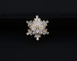 Star broach celebrity designer brooch vintage look gold plated love new pin gg55