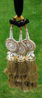 Indian punjabi pranda mehndi jagoo mirror bridal patiala paranda hair braid rrr5