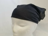 Black Cotton Rumal Sikh Temple Head Cover Bandana Wedding Prayer Funeral Wrap