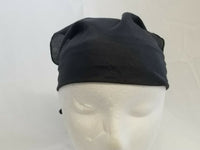 Sikh hindu kaur singh black plain bandana head wrap gear wedding marriage rumal