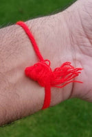 Lucky hindu red thread stunning evil eye protection bracelet talisman amulet mmm