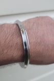 Sikh kara stainless steel singh kaur collar kada punjabi edge bangle ee4 karha