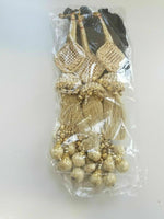 Indian punjabi pranda mehndi jagoo charms bridal patiala paranda hair braid a22