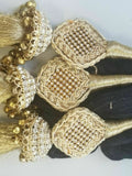 Indian punjabi pranda mehndi jagoo charms bridal patiala paranda hair braid a22