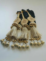 Indian punjabi pranda mehndi jagoo charms bridal patiala paranda hair braid a22