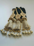 Indian punjabi pranda mehndi jagoo charms bridal patiala paranda hair braid a22