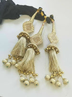 Indian punjabi pranda mehndi jagoo charms bridal patiala paranda hair braid a22