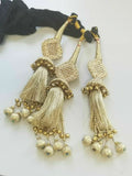 Indian punjabi pranda mehndi jagoo charms bridal patiala paranda hair braid a22