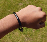 Om Namah Shivaya Kara Black Stainless Steel Hindu Shiva Kada Ohm Namo Bangle R8 Shivaey Smooth Flat Bracelet