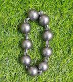 Solid sarbloh beads bracelet meditation manka praying hindu sikh singh simrana e